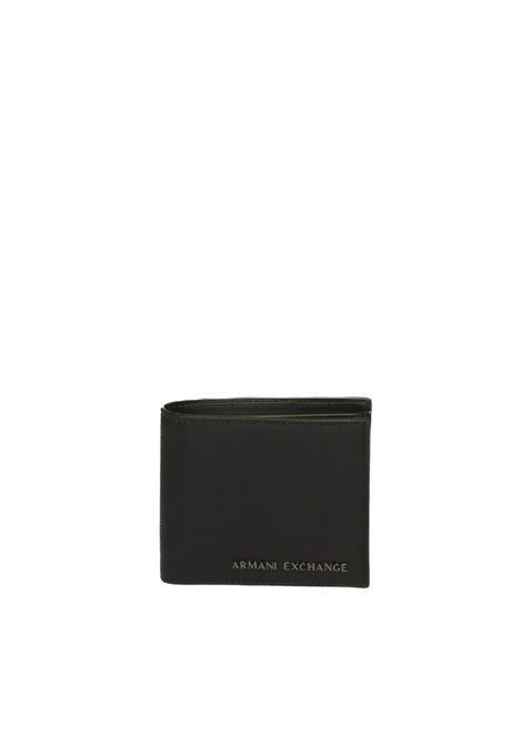 black logo wallet ARMANI EXCHANGE | XM000167AF11925-UC001